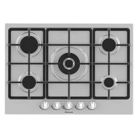 Hisense Built-in 90cm Gas Hob 5 Burner with Wok Burner HHU90GASS