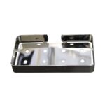 ZD006 SOAP DISH(135*97MM)-SS304-MIRROR-ROUND