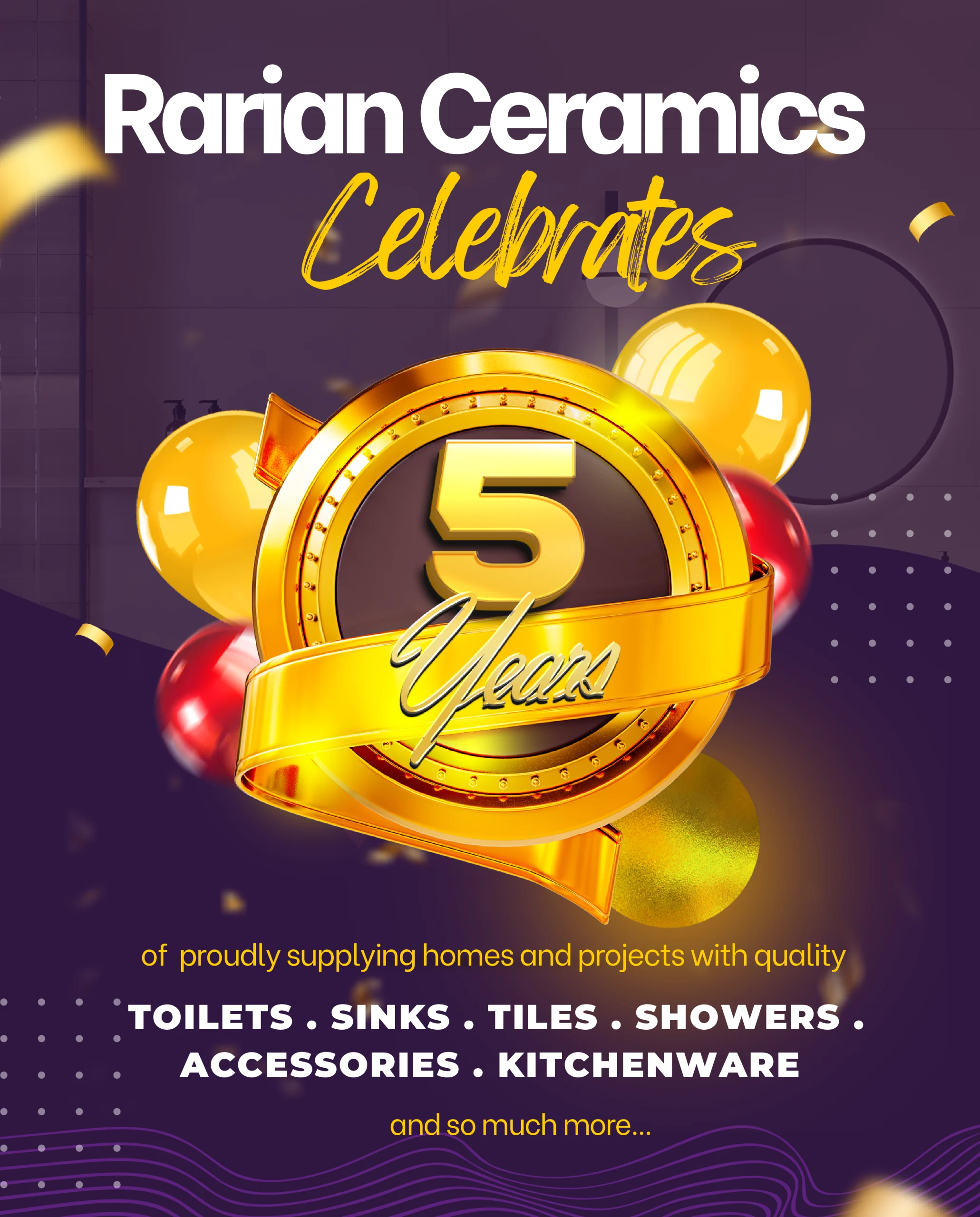 Rarian 5 Year Anniversary