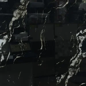 BLACK&GREY GLOSSY-60X60 WALL/FLOOR TILE (JM6662)