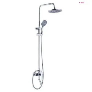 Chrome Rain Shower System with Hand Shower(K-8833)