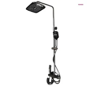 Chrome Rain Shower System with Hand Shower(KS1052)