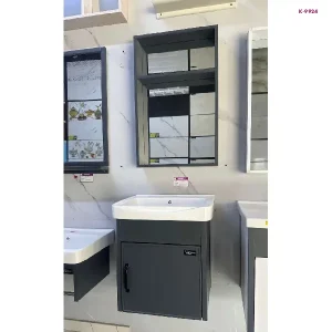 Grey Bathroom Vanity Unit with Mirror (K-9924)