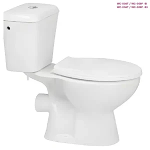 FRENCIA WC-006 White Two Piece Toilet