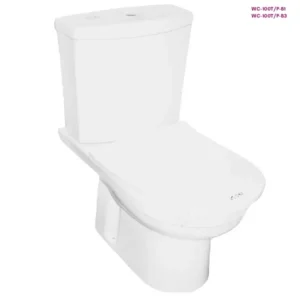 FRENCIA WC-100TBI White Two Piece Toilet