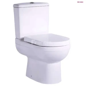 FRENCIA WC-5096 White Two Piece Toilet