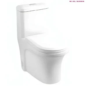 BLOSSOM WC-303 White One Piece Toilet
