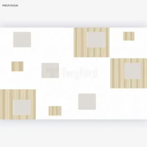 GOLD SQUARE STRIPPED GLOSSY-25×40 Wall Tile (PMCP24333K)