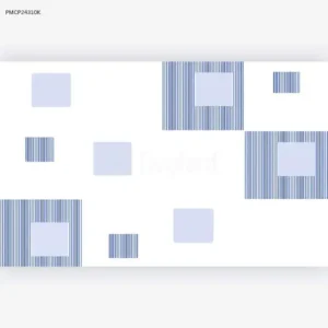 BLUE SQUARE STRIPPED GLOSSY-25×40 Wall Tile (PMCP24310K)