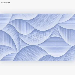 BLUE WAVY GLOSSY-25×40 Wall Tile (PMCP24359BK)