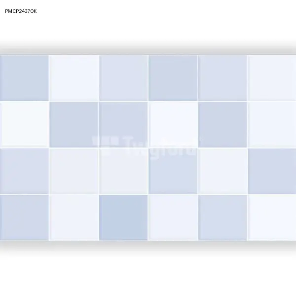 BLUE GRIDGLOSSY-25×40 Wall Tile (PMCP24370K)