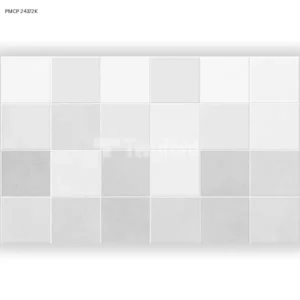GREY GRID GLOSSY-25×40 Wall Tile (PMCP24372K)