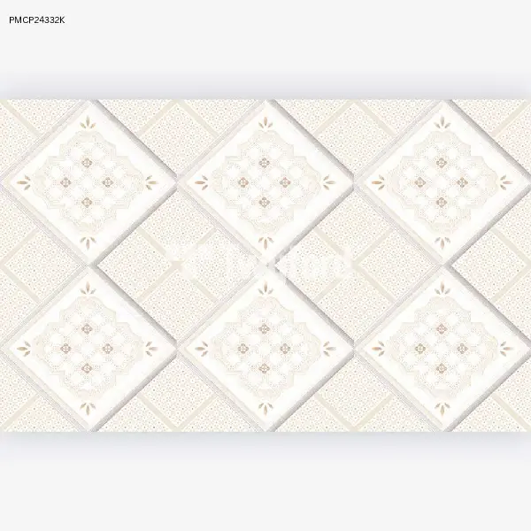 CREME DECORATIVE GLOSSY-25×40 Wall Tile (PMCP24332K)