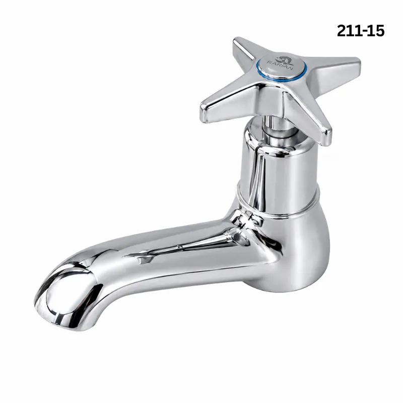 StarCross Chrome Pillar Basin Tap (211-15)