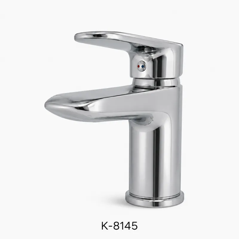 Flow Chrome Basin Mixer (K-8145)